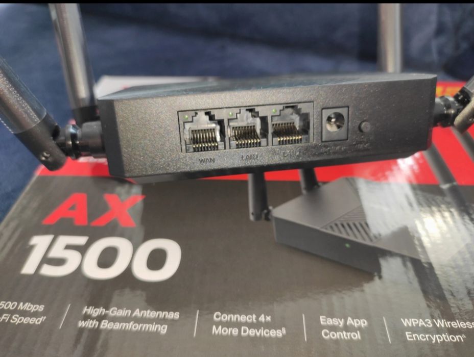 Router bezprzewodowy Mercusys MR62X AX1500 Wi-Fi6