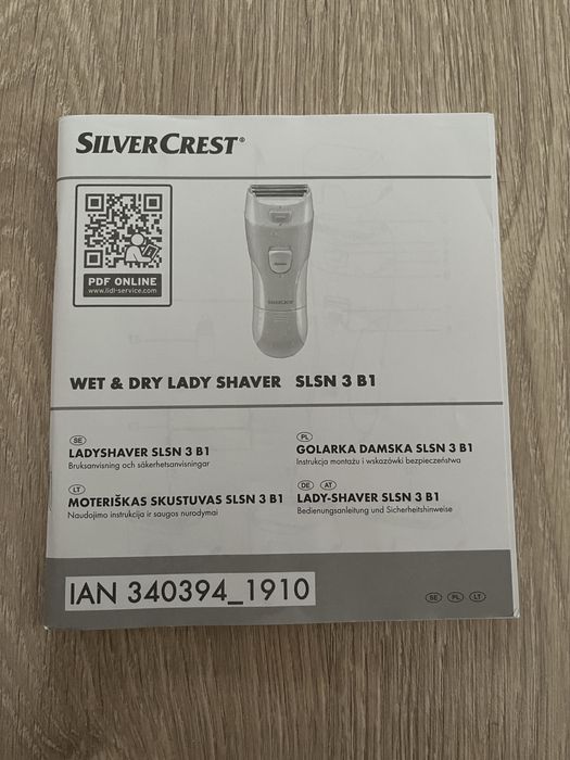 Жіноча електробритва SilverCrest (3-в-1)