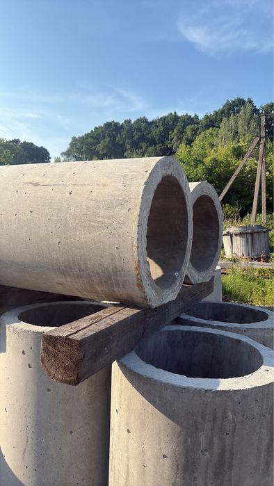 Каналізаційні, місткові і криничні бетонні та залізобетонні кільця