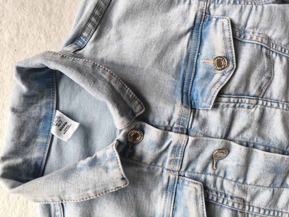 Katana kurtka jeans rozmiar 146 cm Denim Co jasny jeans