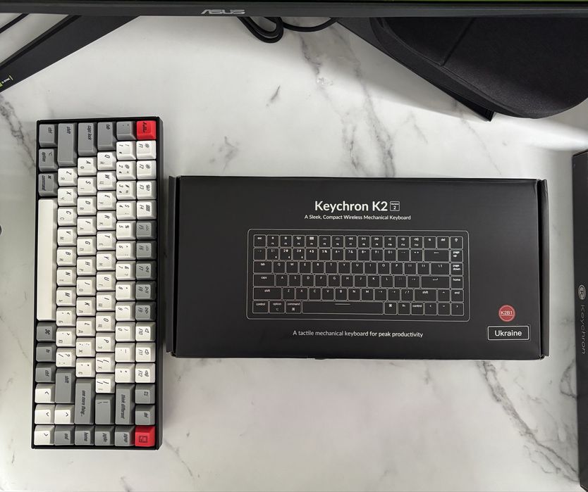 Механічнв клавіатуру Keychron K2 V2 — Hot-Swap, RGB