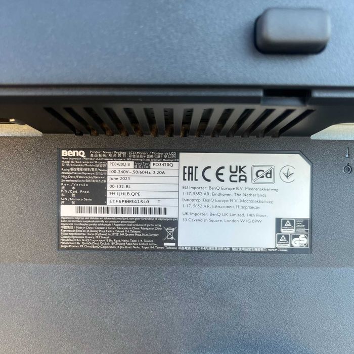 Monitor BENQ DESIGNVUE PD3420Q 34" | Firma |