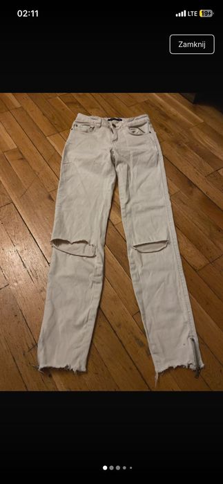 Jeansy Sinsay rozmiar XS/34