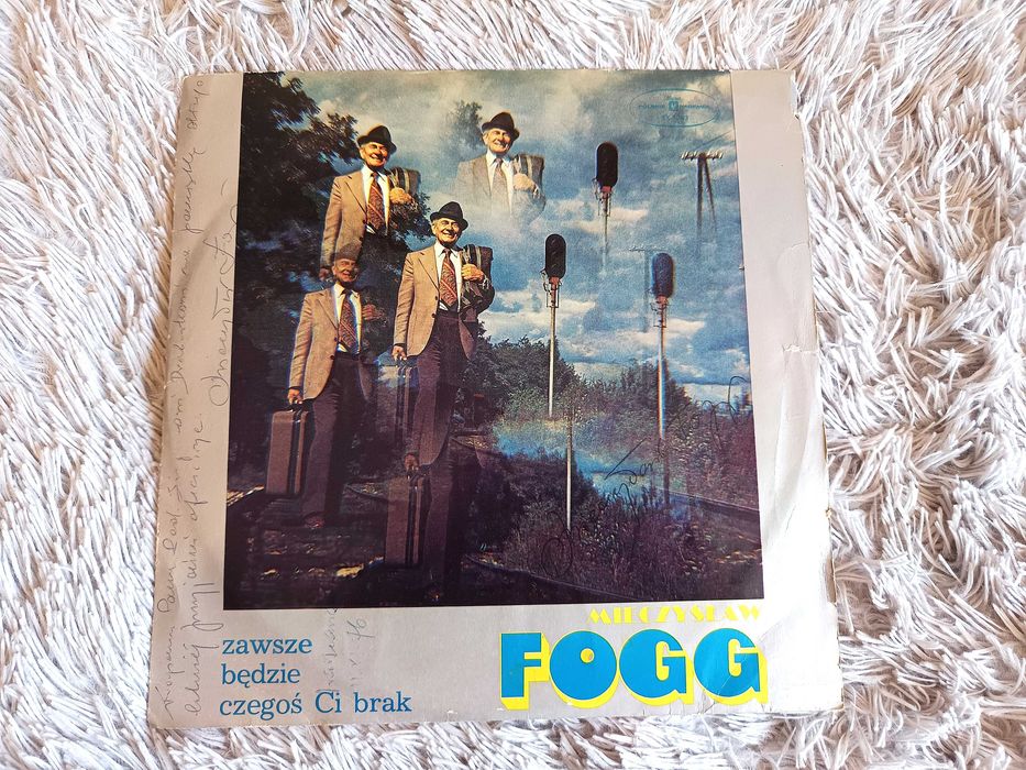 Winyl Winyle Mieczysław Fogg - Zawsze będzie czegoś Ci brak AUTOGRAF