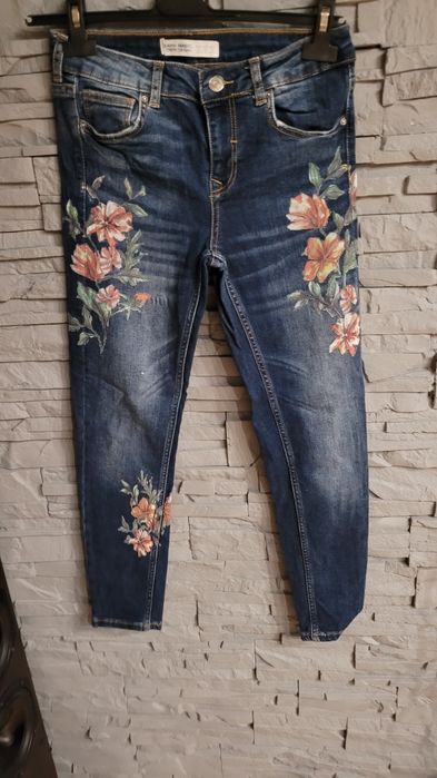 Spodnie jeans zara rozmiar 34
