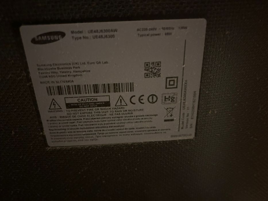 Samsung TV    47 cali PILNE