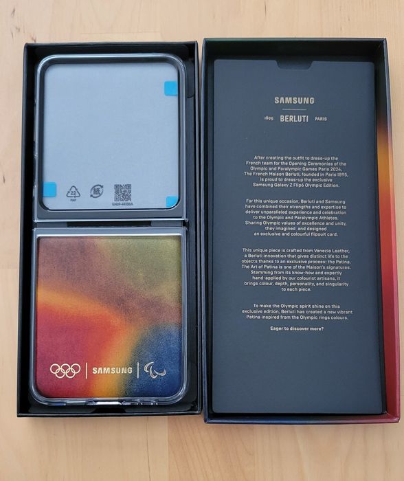 Samsung Galaxy Z Flip 6 512GB olympic edition Jogos Olímpicos Paris