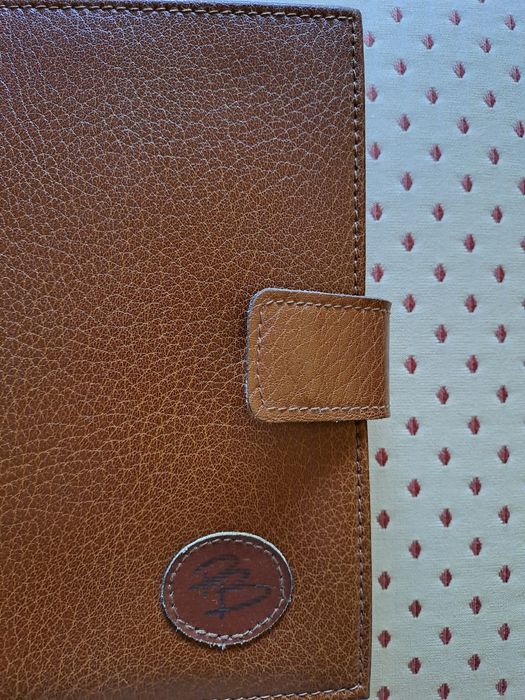 Filofax organizer em pele