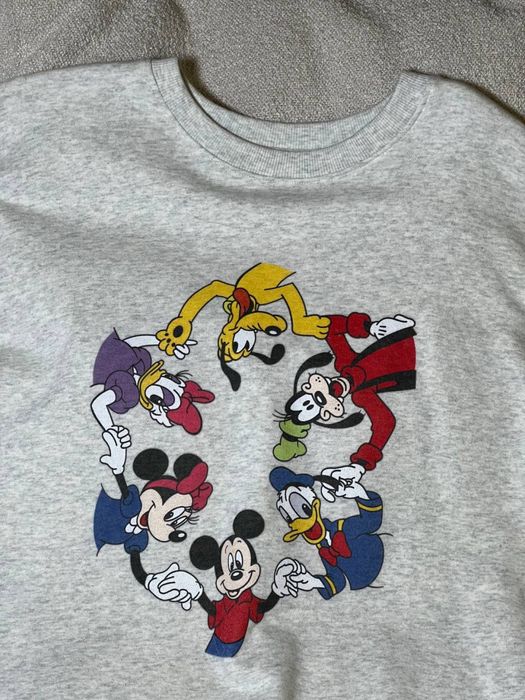 Стильний світшот з мікі маусами! Розмір М-L! Розпродаж до 70%