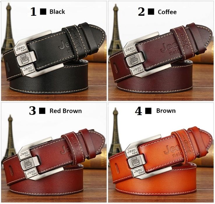 Pasek skórzany do spodni