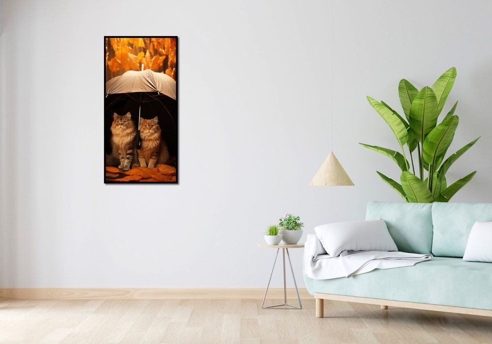 Plakat 50x100cm Jesienny Koci Schron