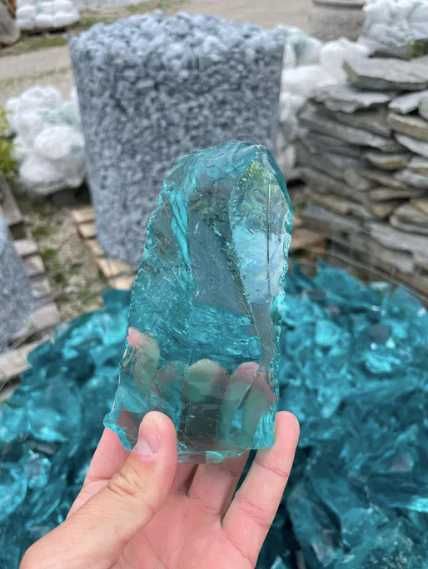 Szkło Wulkaniczne Kamień do Ogrodu Akwarium Malawi Tanganika Lawa