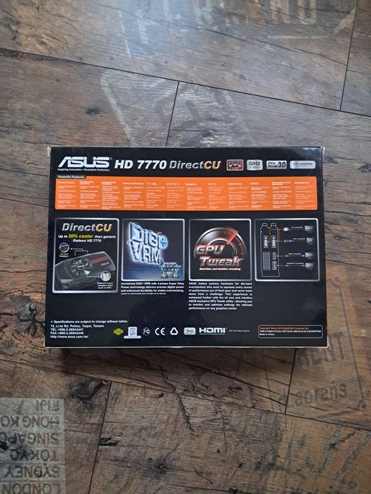Karta graficzna ASUS AMD Radeon HD 7770 DirectCU