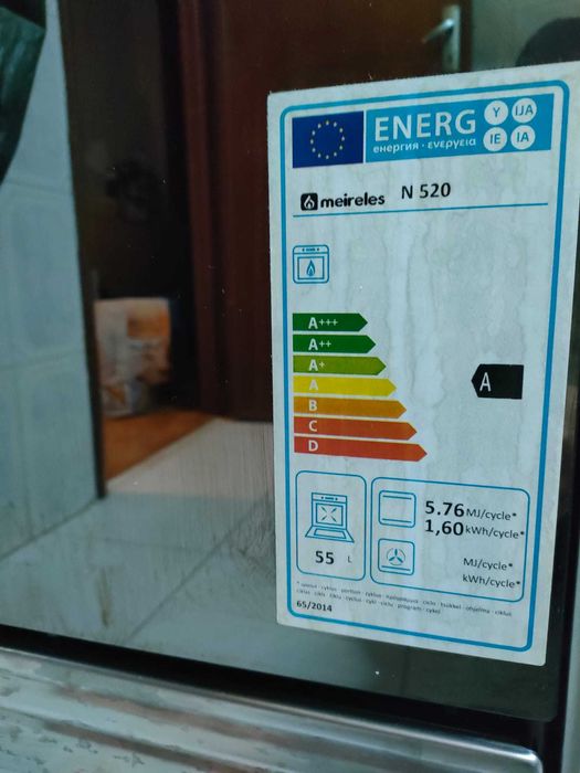 Fogão MEIRELES N 520 X BP (55 L - Gás Butano-Propano - Inox)