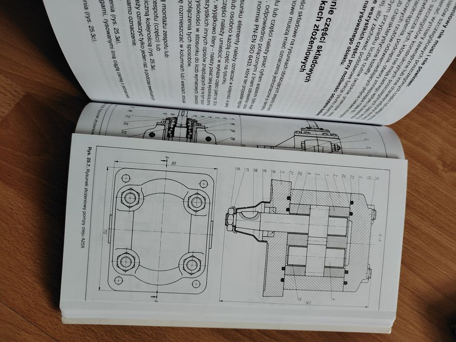 Podręcznik Rysunek techniczny dla mechaników