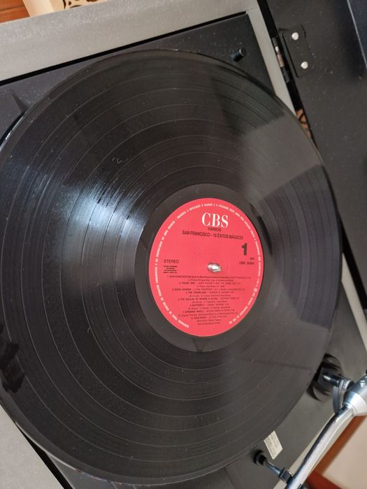 Vinil "San Francisco - 16 êxitos mágicos", CBS 1986