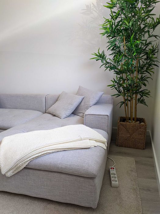 Sofá com chaise-longue 3 lugares