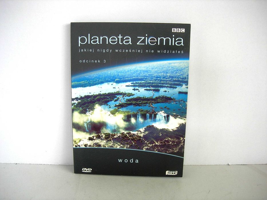 Film dvd "Planeta Ziemia - Woda" seria BBC Earth David Attenborough