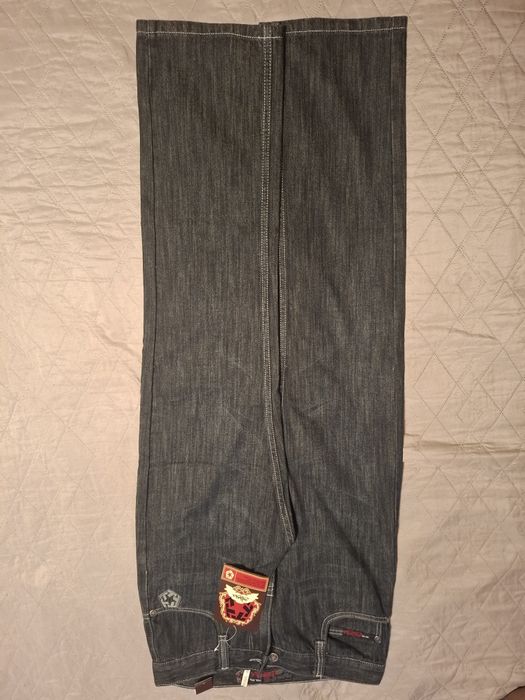 Spodnie młodzieżowe Tribal Hiphopowe Denim