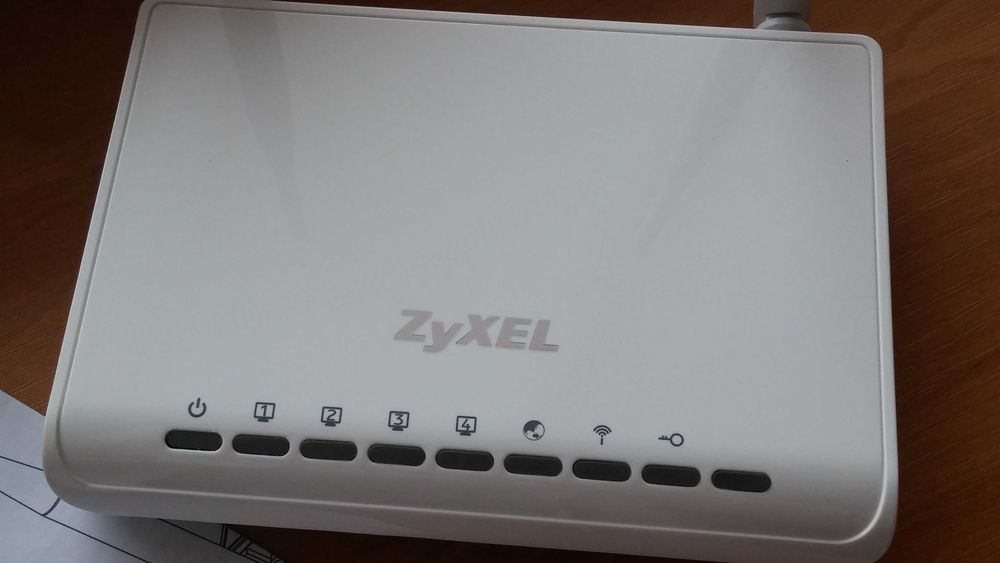 Bezprzewodowy router domowy N ZyXEL Model: NBG-418N