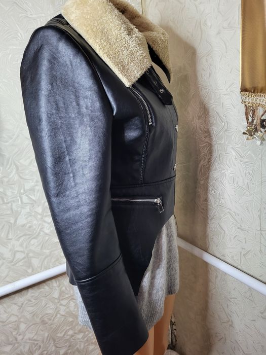 Преміум | італійська шкіряна дублянка Paccia | m