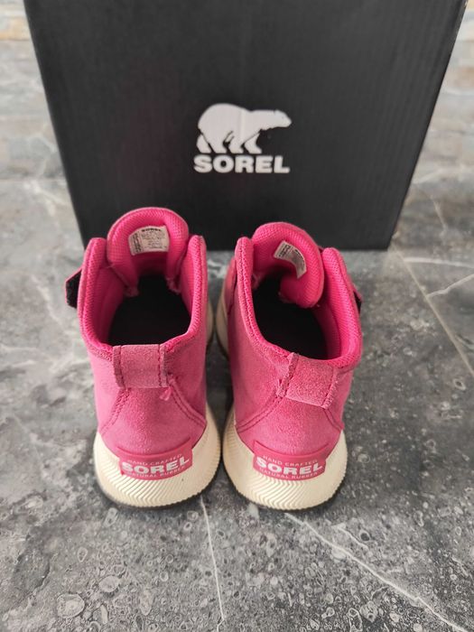 Buciki Sorel waterproof r. 29 różowe