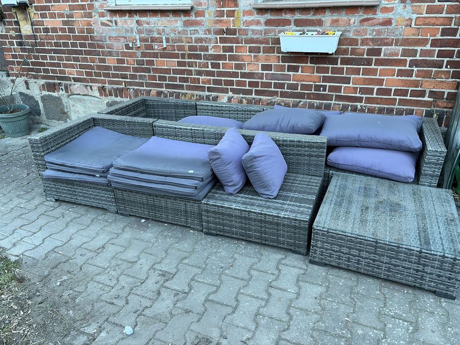 Modulowe meble balkonowe/tarasowe