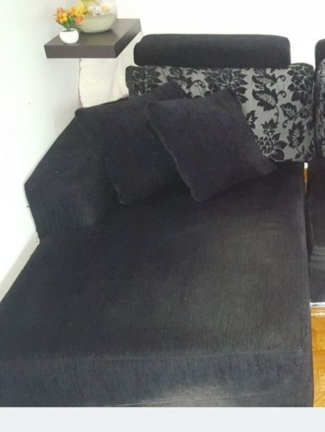 Sofa chese long  preto