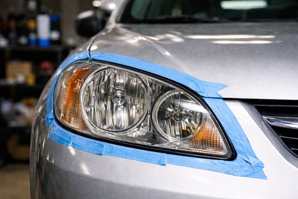 Polimento de faróis auto