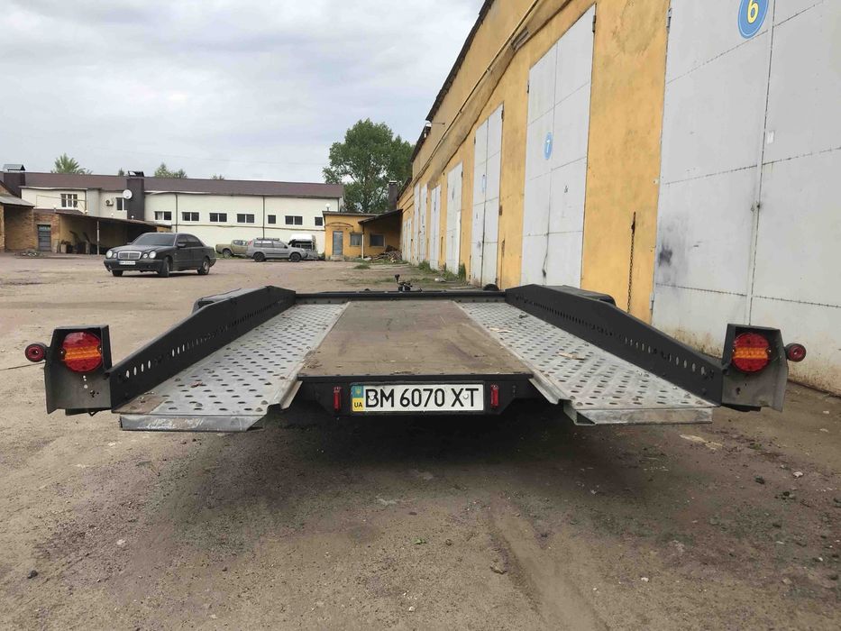 Лавета,лафет,прицеп для перевозки автомобіля HUMBAUR,автовоз