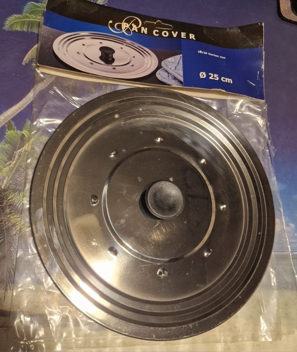 Tampa Multiusos em Aço Inox 32 cm

 Tampa Anti Respingos e salpicos co