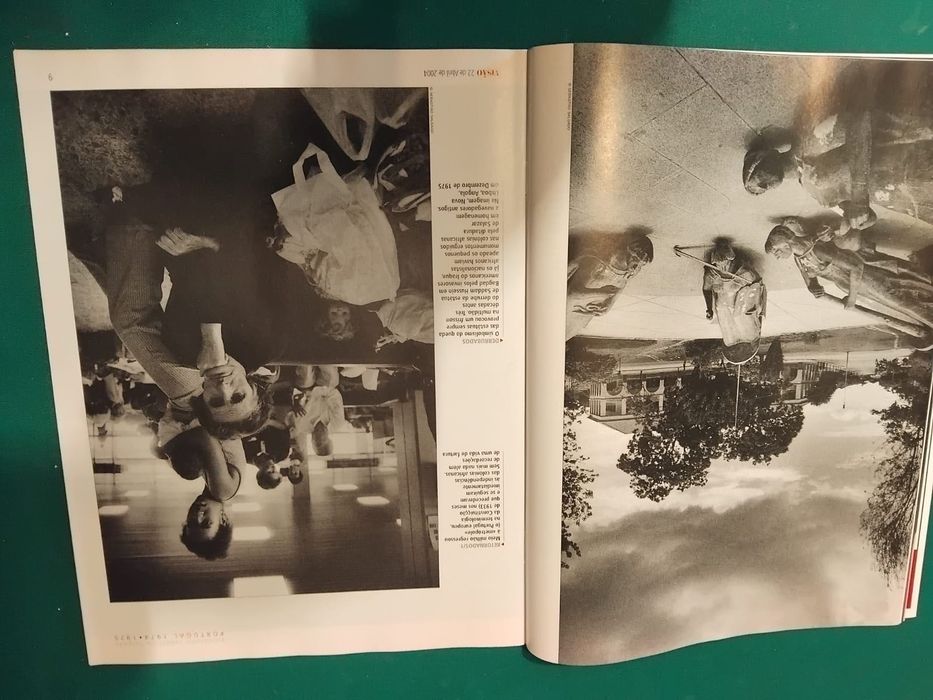 Revista VISÃO, Fotos de Sebastião Salgado 25 Abril
