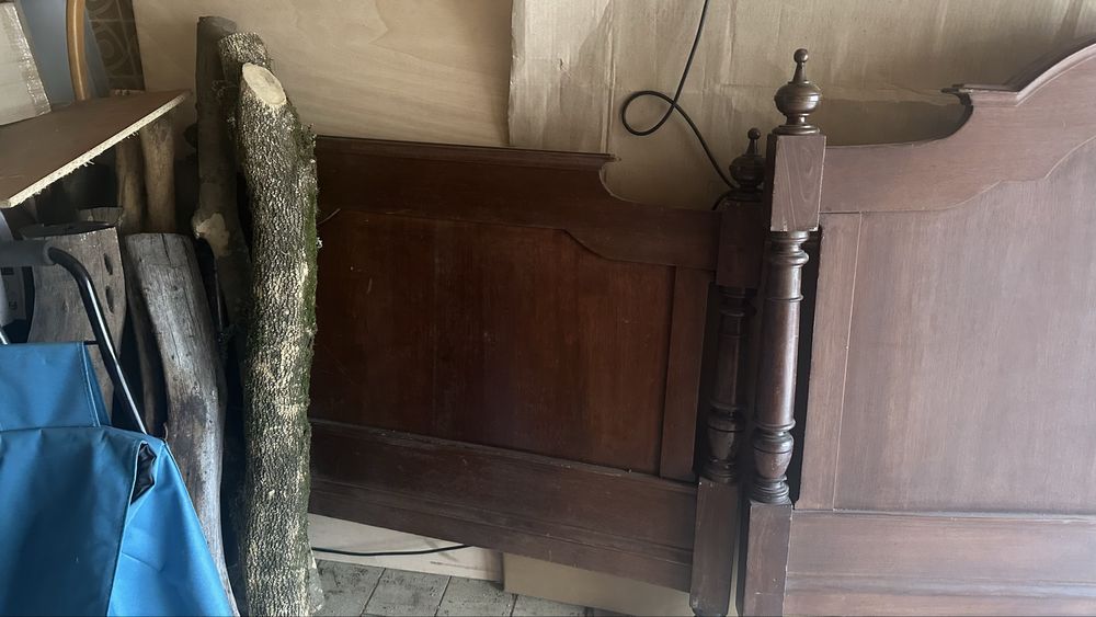 Cama de estilo com 1,20m de largura