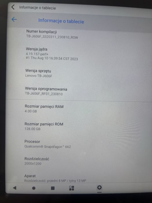 Tablet Lenovo Tab P11