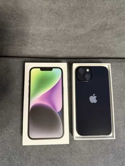iPhone 14 128GB Midnight - cały zestaw - odbiór Jędrzejów / Kielce