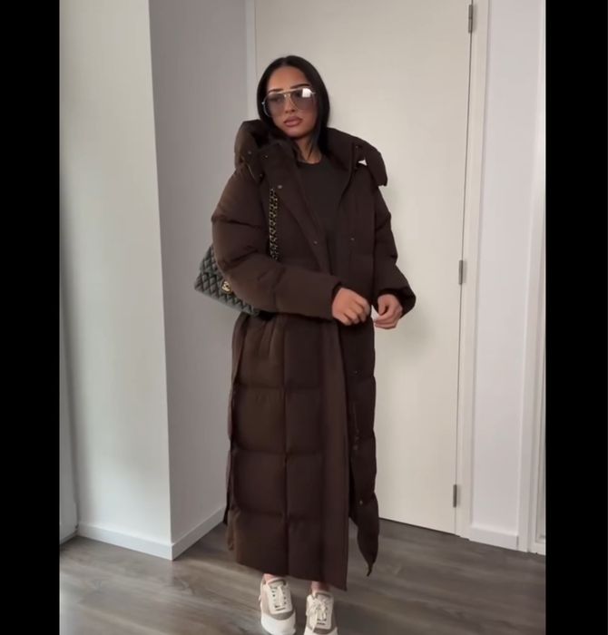 Пальто пуховик куртка