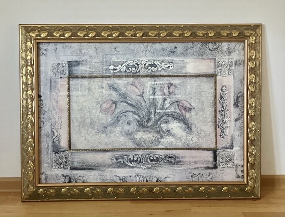 Картина в рамці за склом