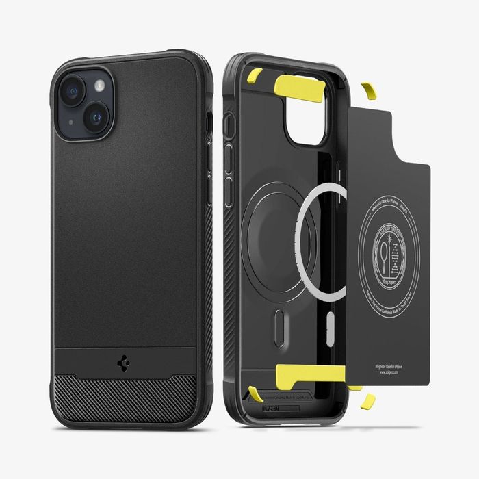 Capa SPIGEN - iPhone 14 Plus - Rugged Armour - MAGFIT