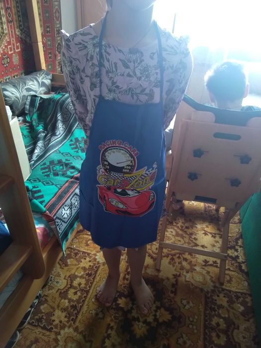 Фартук с нарукавниками для уроков труда