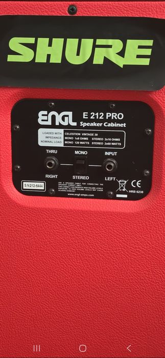 Engl E212VBSR Pro LTD Red