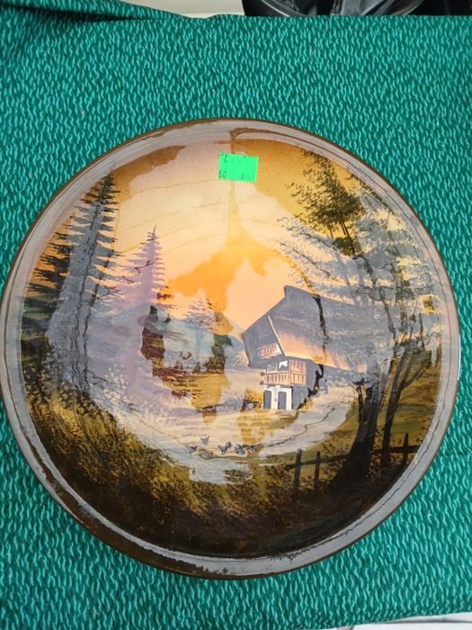 Talerz porcelanowy Majolika 52