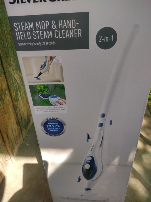 Mop parowy i  ręczny odkurzacz parowy