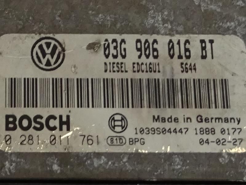 Centralina motor / ECU VOLKSWAGEN Touran (1T)
