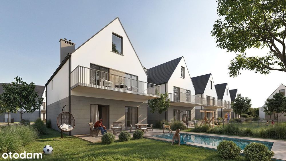 73 m² + STRYCH 73 m² +BALKON 11 m² + m. parkingowe - PRZY LESIE