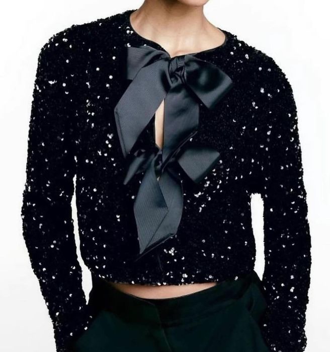 Boleros lantejoulas laco