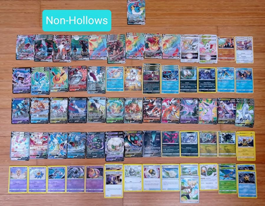 Coleção de 100 Cartas Pokémon