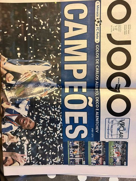 FCP Jornais O JOGO - 2003/2004