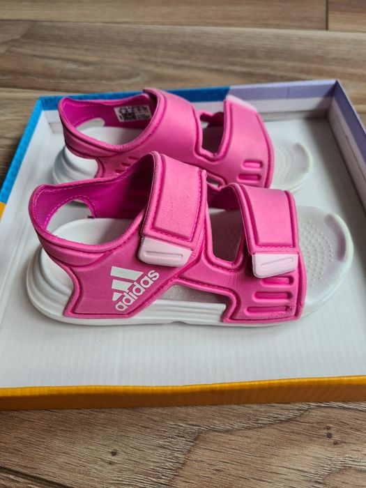 Sandały dziewczęce adidas rozmiar 27