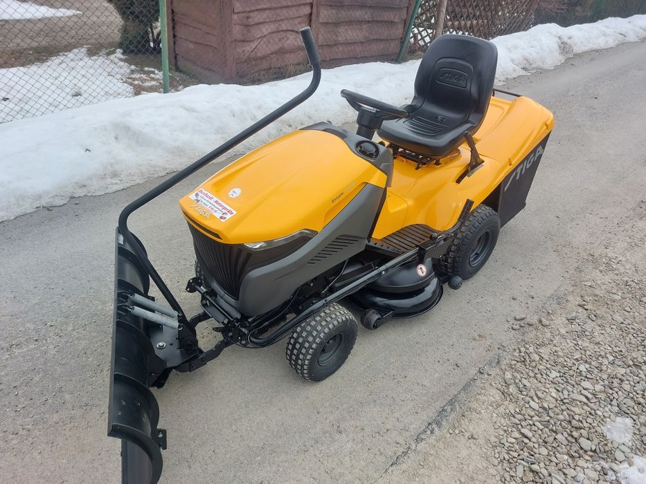 Traktorek kosiarka Stiga Estate 6102 tylko 143mth pług 22KM V2!