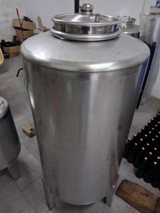 Cuba inox 350 litros para vinho